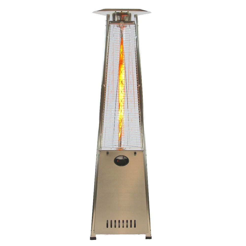 RADtec 93-Inch Stainless Steel Pyramid Propane Patio Heater - 93-PYR-FLM-SS