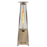 RADtec 93-Inch Stainless Steel Pyramid Propane Patio Heater - 93-PYR-FLM-SS