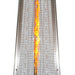 RADtec 93-Inch Stainless Steel Pyramid Propane Patio Heater flames