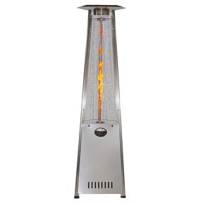 RADtec 93-Inch Stainless Steel Pyramid Propane Patio Heater - 93-PYR-FLM-SS