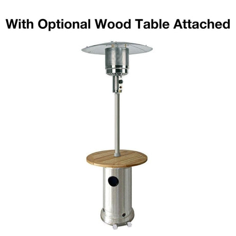 RADtec Allure Series Real Flame with Optional Wood Table