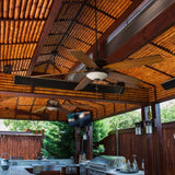 RADtec Design Series 82" 3200W 220V Infrared Electric Heater in Outdoor Kitchen