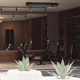 RADtec Design Series 82-Inch 3200 W Electric Heater in gym