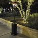 RADtec Allure Series Real Flame Antique Bronze Propane Patio Heater In an Outdoor Scene
