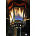 RADtec Allure Series Real Flame Propane Patio Heater - Stainless Steel With 40 Individual Flames