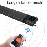 RADtec Design Series 43" 1500W 110V Infrared Electric Heater Wi-Fi Remote Controlled