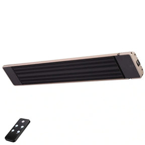 RADtec Design Series 72" 3300W 220V Indoor/Outdoor Infrared Electric Heater With Handheld Remote