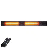 RADtec Genesis Series 38" 300W 220V Infrared Electric Heater With Remote Control