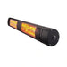 RADtec Genesis Series 38" 300W 220V Infrared Electric Heater (Angled View)