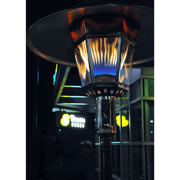 RADtec Real Flame Natural Gas Patio Heater burner