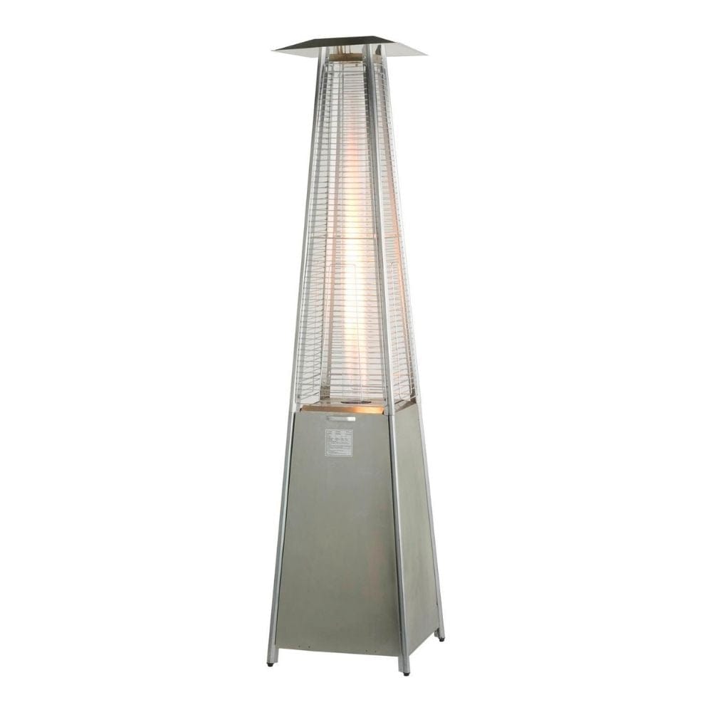 RADtec Tower Flame 89-Inch Tall Stainless Steel LP Patio Heater ...