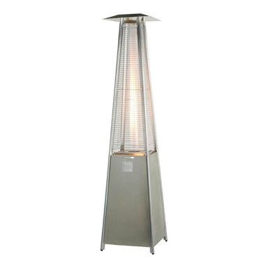 RADtec Tower Flame 89-Inch Tall Stainless Steel Propane Patio Heater (TF2-MT-STN-STL)