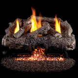 Real Fyre Charred Frontier Oak Vent-Free Gas Log Set Insert