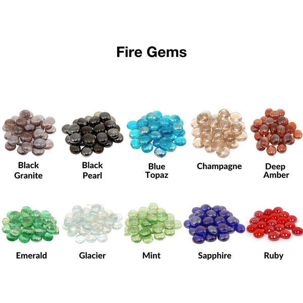 Fire Gem Options - close-up view
