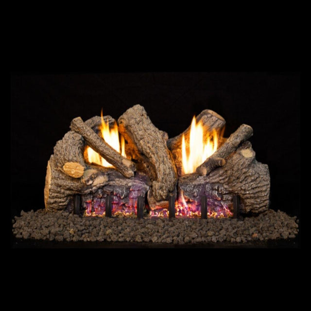 Real Fyre Foothill Oak Vent-Free Gas Log Set