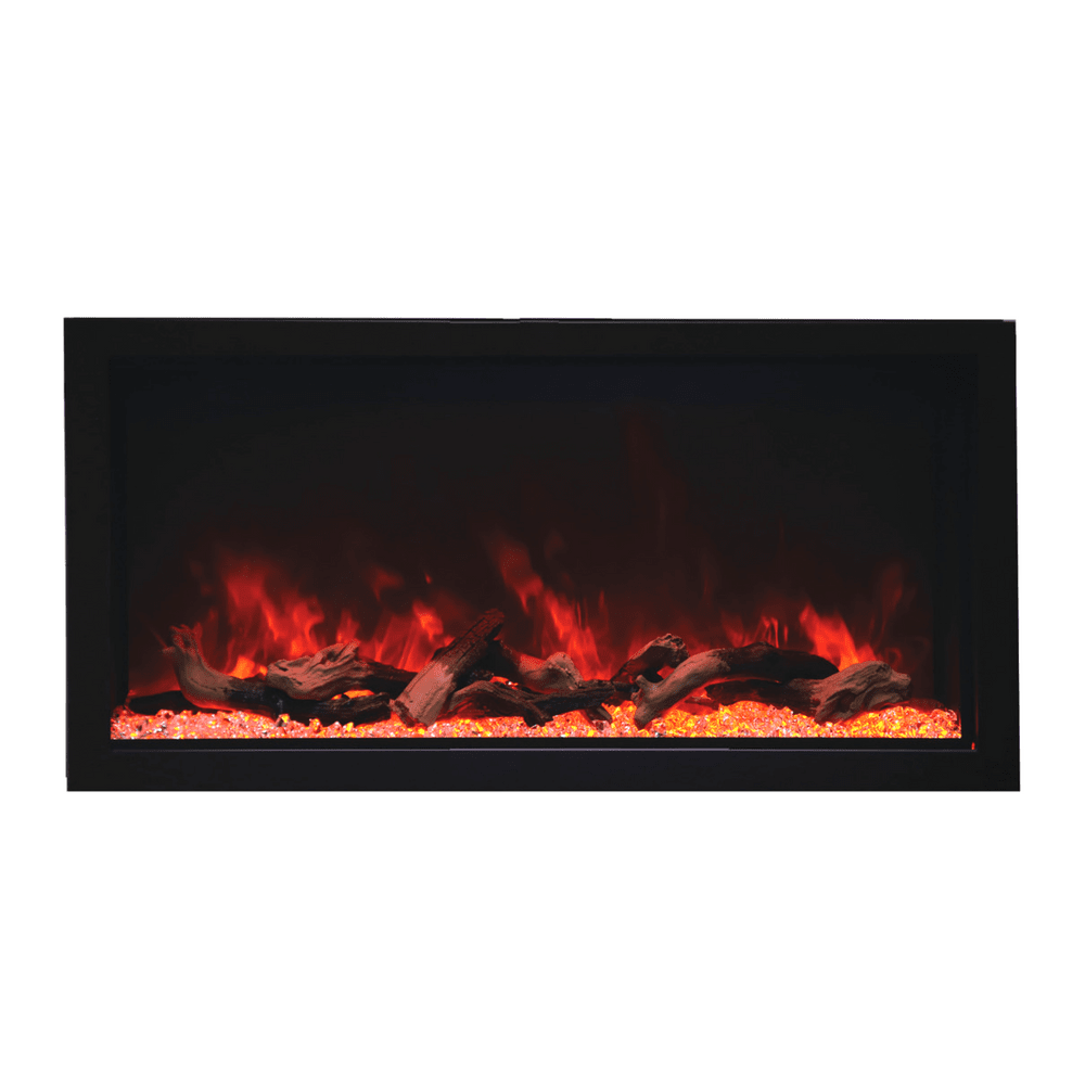 Remii Extra Tall 45" Indoor/Outdoor Frameless Built-in Electric Fireplace