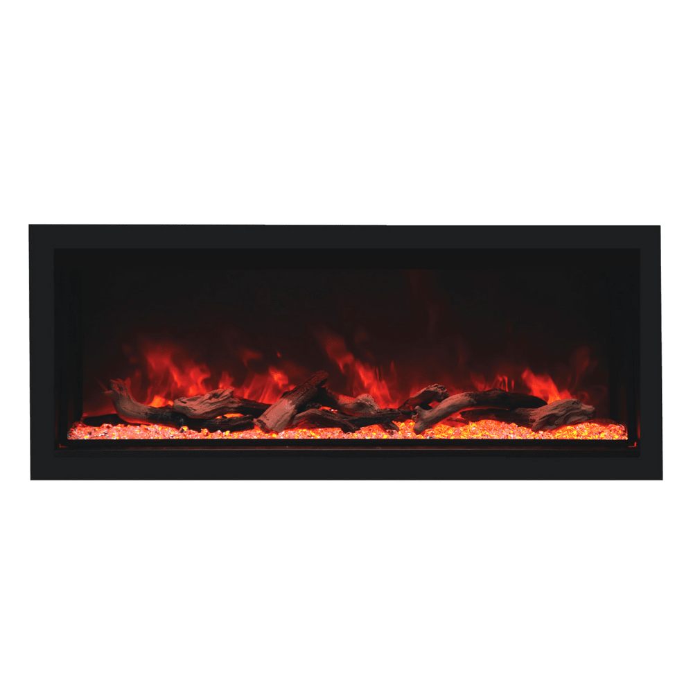 Remii Extra Tall 55" Indoor/Outdoor Frameless Built-in Electric Fireplace