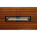 ElectricSchwank Flush Mounted Infrared Electric Heater with Black Frame