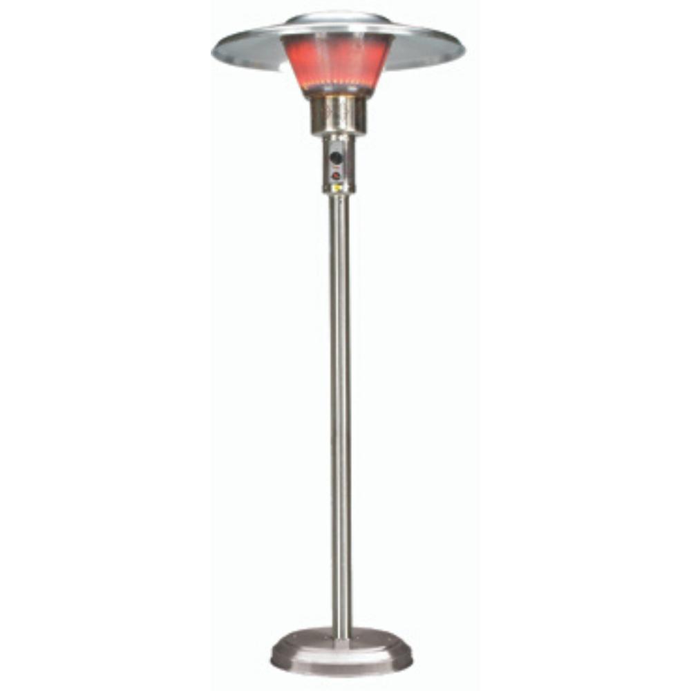 ParasolSchwank Permanent Post Stainless Steel NG Patio Heater (PS-4SN5-CB)