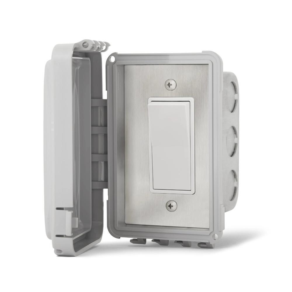 Schwank Simple On/Off Switches for Single Heater, In-Wall Exposed Outdoor Area Installation