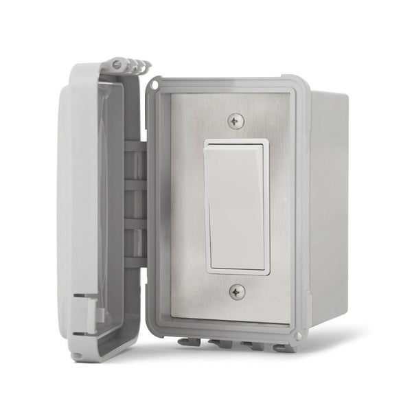 Schwank Simple On/Off Switches for Single Heater, Surface Mount Exposed Outdoor Area Installation
