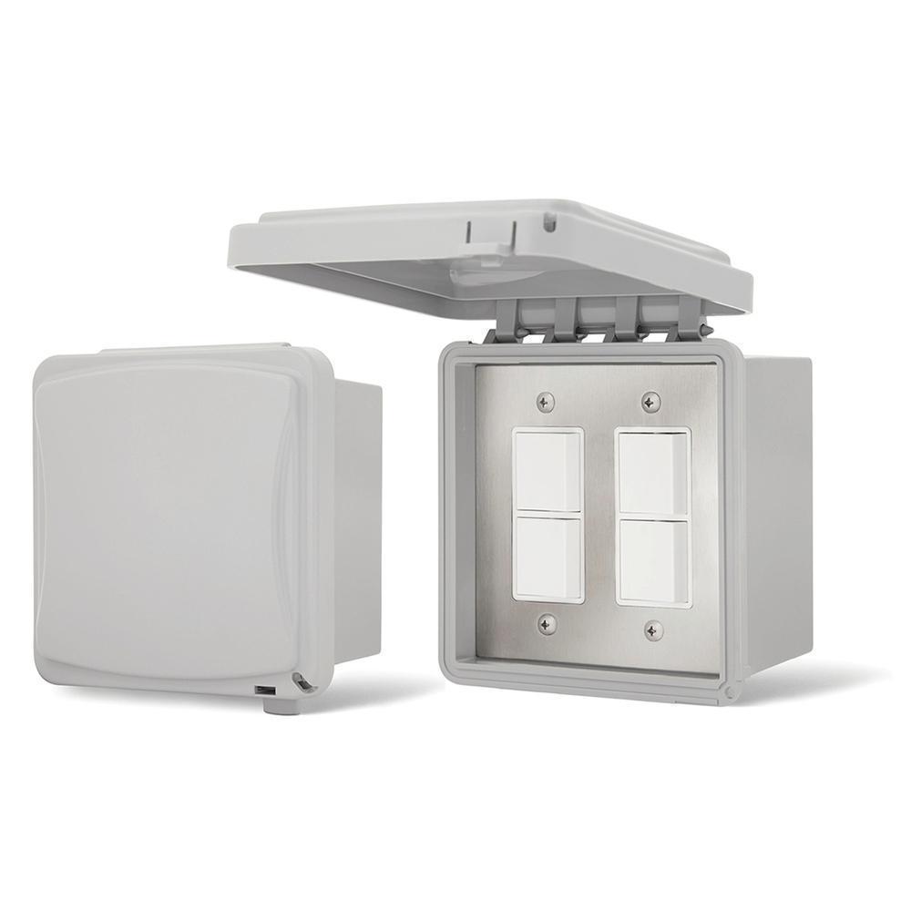 Schwank Two Stage Switches for Dual Heaters, Surface Mount for Outdoor Exposed Areas