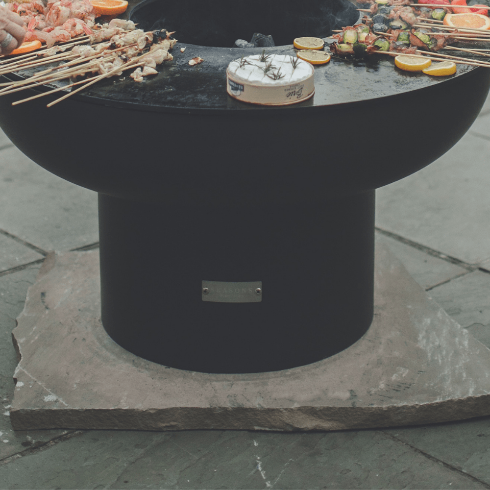 heat barrier for seasons fire pits fire pit grill