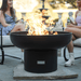 relaxing outdoors with seasons fire pits fire pit grill
