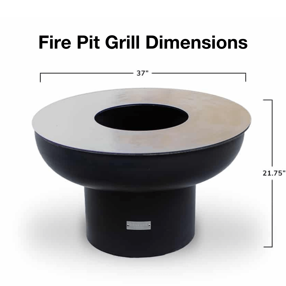 seasons fire pits fire pit grill dimensions