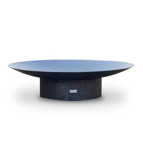 Seasons Fire Pits Concave Round Steel Fire Pit, Sizes: 36" - 72" Wide - angle view