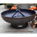 Seasons Fire Pits Vulcan Round Steel Fire Pit with Conical Grate