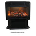 Sierra Flame 25" Free Standing Electric Fireplace with Log Set