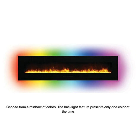 Backlight feature only presents one color at the time