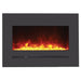 Sierra Flame 34" Linear Electric Fireplace with front touchpad