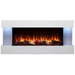 Simplifire Format 50-Inch Electric Fireplace with floating mantel