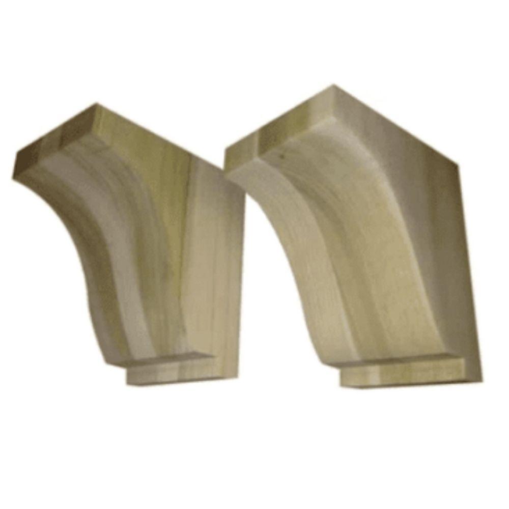 Simplifire Corbels for Wood Mantel Shelf Set of 2