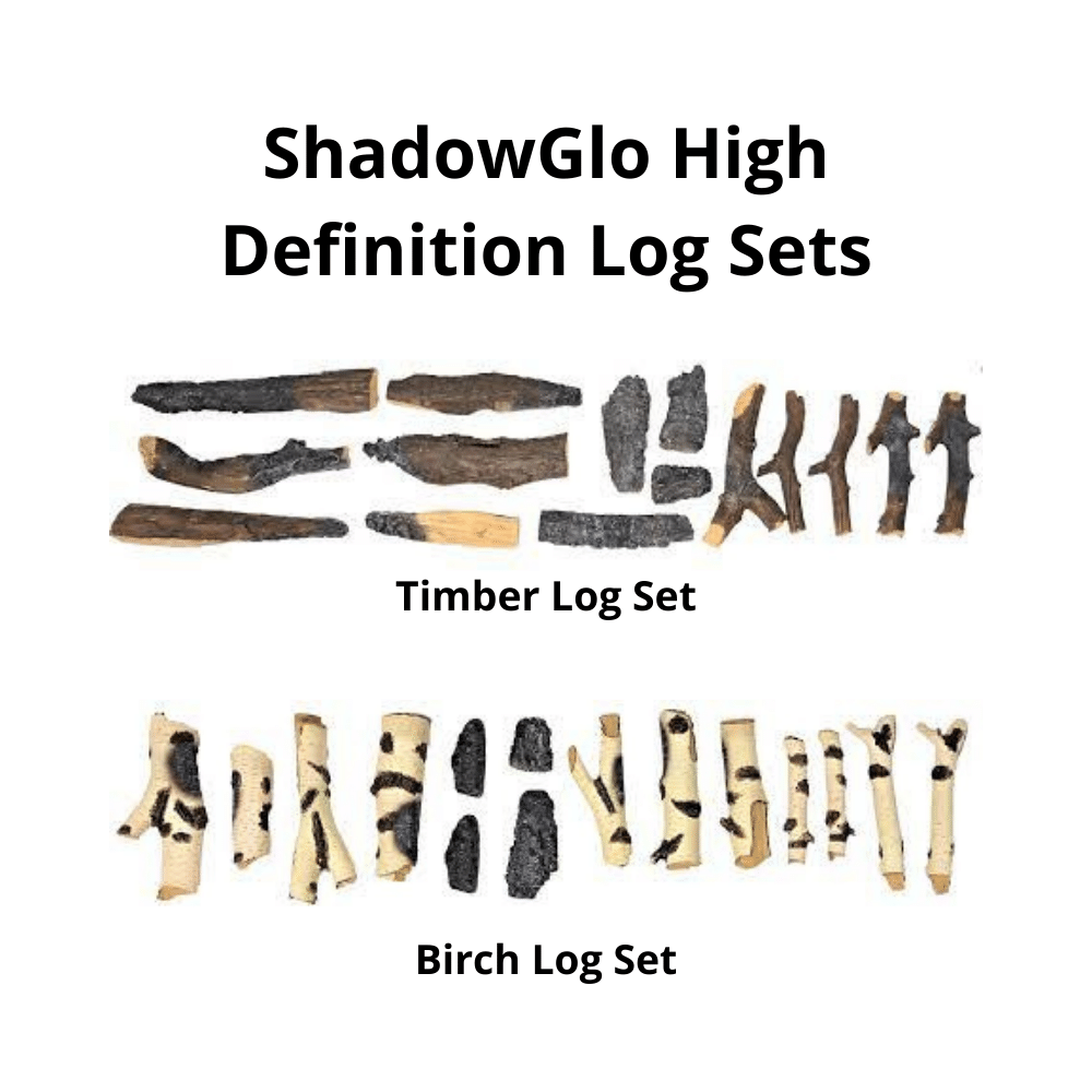 Optional ShadowGlo HD Log Sets