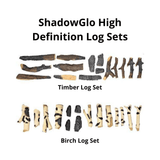 Optional ShadowGlo HD Log Sets