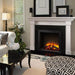 Simplifire Traditional Built-In Electric Fireplace in living room