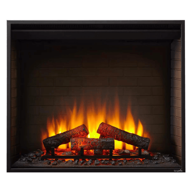Simplifire Traditional Built-In Electric Fireplace SF-BI30-EB