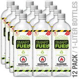 Ethanol Fireplace Fuel - SMARTFUEL™ Indoor & Outdoor Ventless Fireplace Fuel (Ethanol) 6 Or 12 Liter Pack