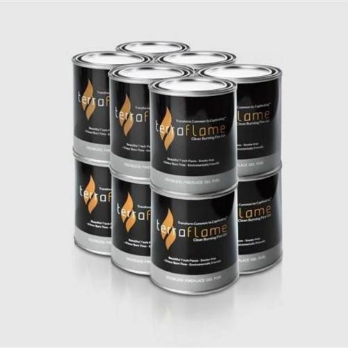 SunJel Pure - Gel Fuel For Ventless Gel Fireplaces - 12 pack