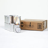 Gel Fireplace Fuel - SunJel Pure - Gel Fuel For Ventless Gel Fireplaces - 6, 12, 24 Pack