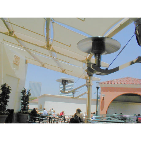 Sunglo A244VE NG Natural Gas Patio Heater pole mounted