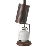 Sunglo A270 BK Black Portable Patio Heater propane tank compartment