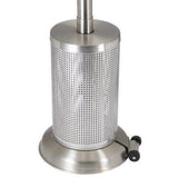 Sunglo A270 BK Black Portable Propane Patio Heater wheels