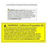 California Prop65 Warning Labels