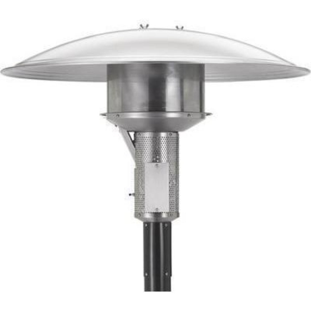 Sunglo PSA265VE Permanent Post Black Natural Gas Patio Heater reflector