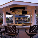 Sunpak S34 B TSR Wall/Ceiling Mounted Infrared Gas Heater in pool area