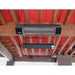 Sunpak S25 black Wall Mounted Infrared Gas Heater ceiling mounted in patio